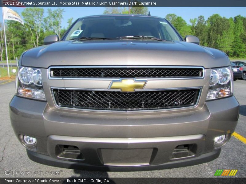 Mocha Steel Metallic / Light Cashmere/Dark Cashmere 2011 Chevrolet Suburban LT