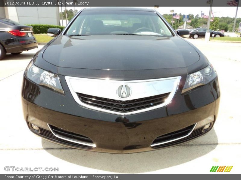 Crystal Black Pearl / Ebony 2012 Acura TL 3.5