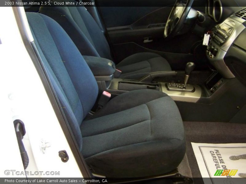 Cloud White / Charcoal 2003 Nissan Altima 2.5 S