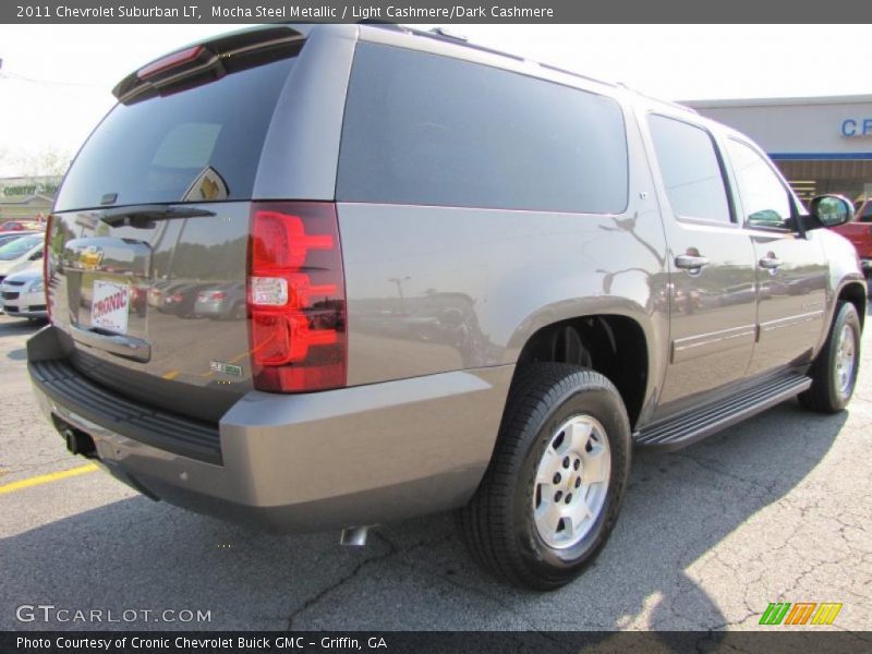 Mocha Steel Metallic / Light Cashmere/Dark Cashmere 2011 Chevrolet Suburban LT