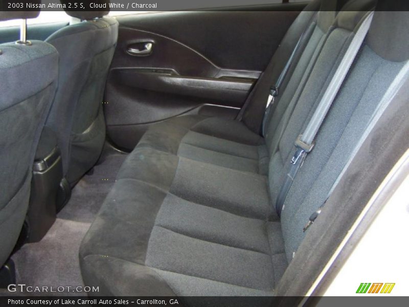 Cloud White / Charcoal 2003 Nissan Altima 2.5 S