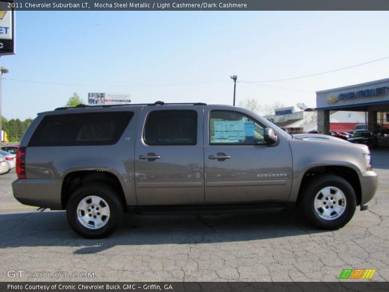 Mocha Steel Metallic / Light Cashmere/Dark Cashmere 2011 Chevrolet Suburban LT