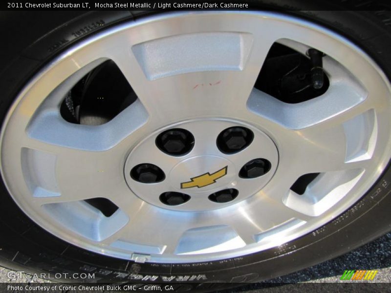 Mocha Steel Metallic / Light Cashmere/Dark Cashmere 2011 Chevrolet Suburban LT