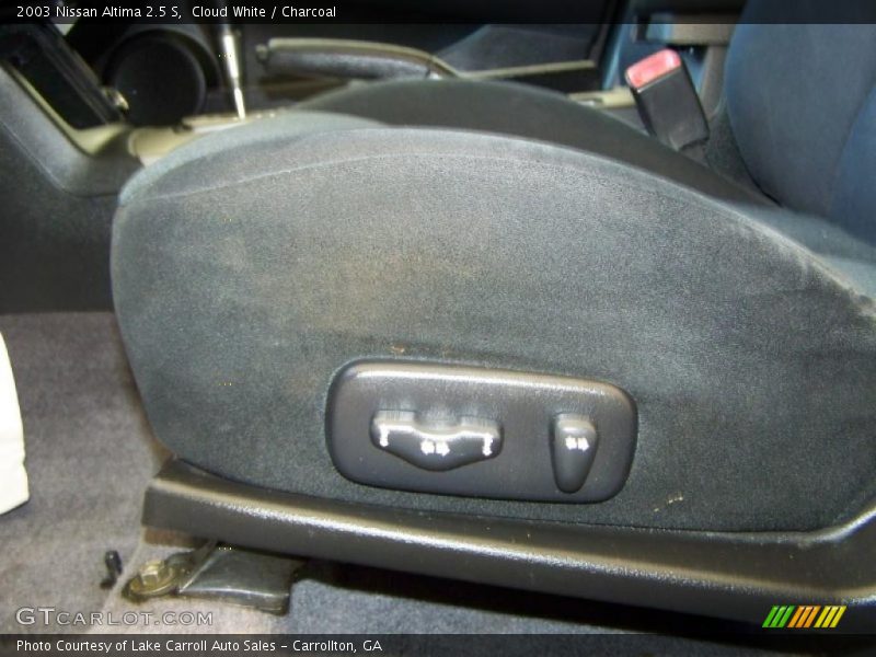 Cloud White / Charcoal 2003 Nissan Altima 2.5 S
