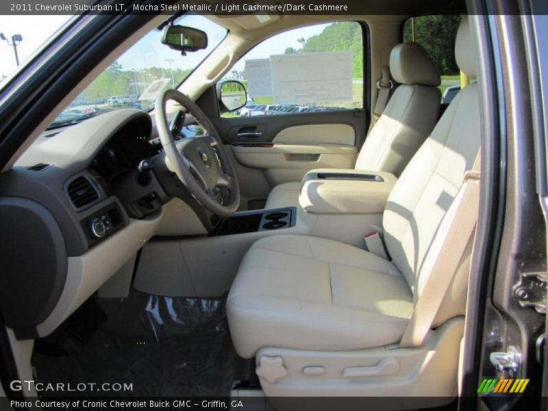 Mocha Steel Metallic / Light Cashmere/Dark Cashmere 2011 Chevrolet Suburban LT