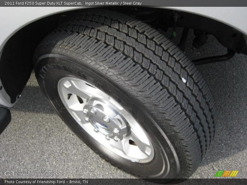 Ingot Silver Metallic / Steel Gray 2011 Ford F250 Super Duty XLT SuperCab