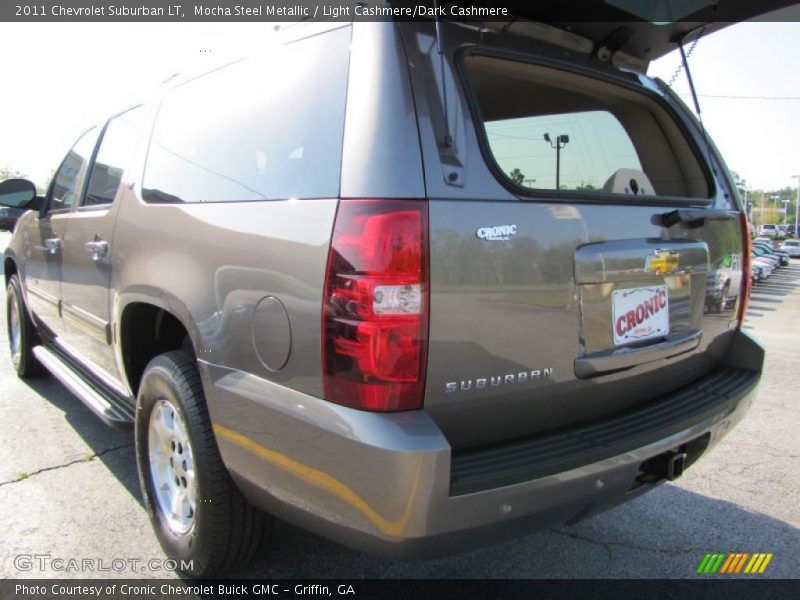 Mocha Steel Metallic / Light Cashmere/Dark Cashmere 2011 Chevrolet Suburban LT