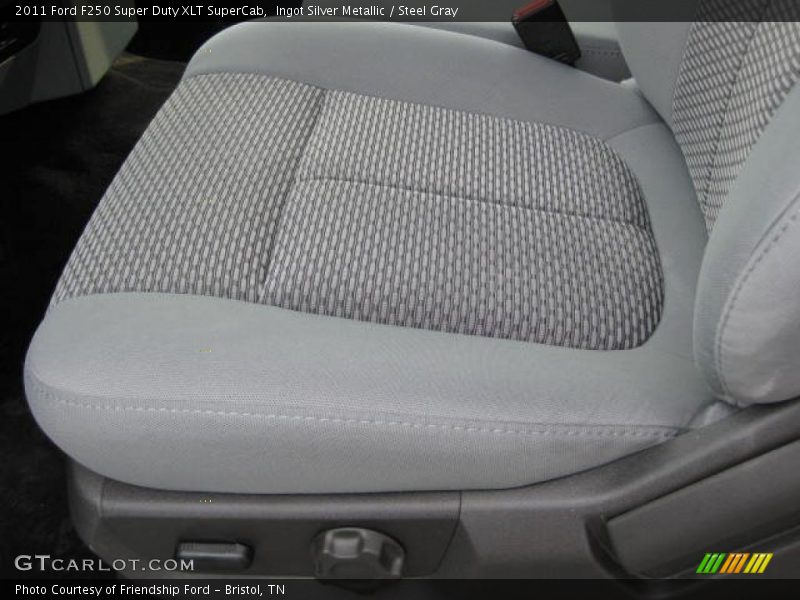 Ingot Silver Metallic / Steel Gray 2011 Ford F250 Super Duty XLT SuperCab