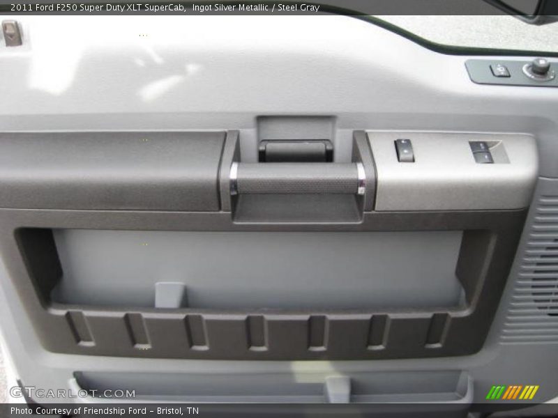 Ingot Silver Metallic / Steel Gray 2011 Ford F250 Super Duty XLT SuperCab