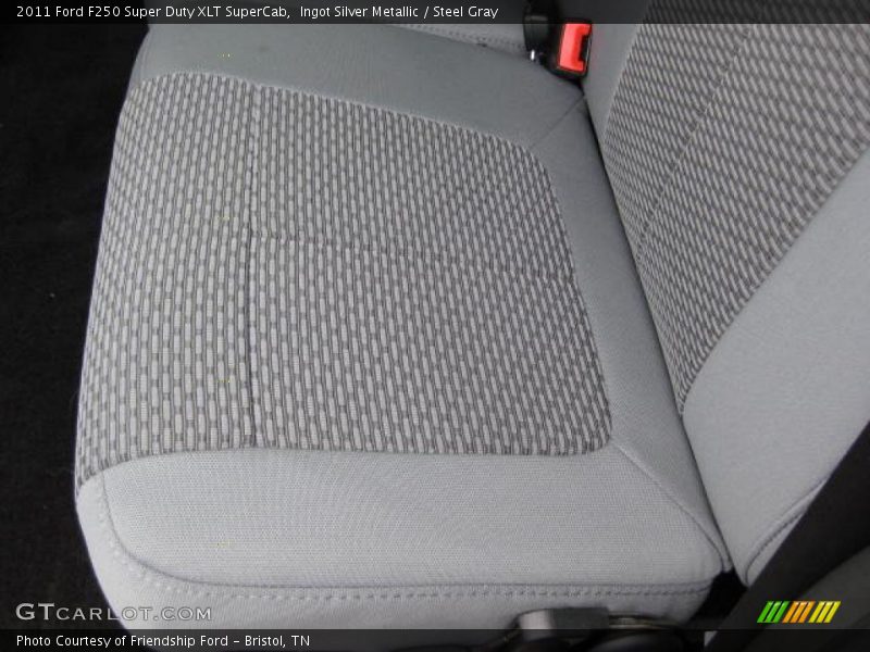 Ingot Silver Metallic / Steel Gray 2011 Ford F250 Super Duty XLT SuperCab