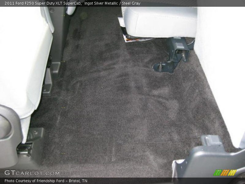 Ingot Silver Metallic / Steel Gray 2011 Ford F250 Super Duty XLT SuperCab