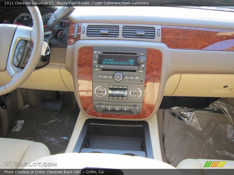 Mocha Steel Metallic / Light Cashmere/Dark Cashmere 2011 Chevrolet Suburban LT
