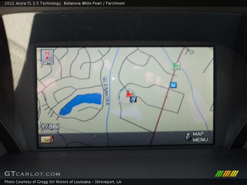 Navigation of 2012 TL 3.5 Technology