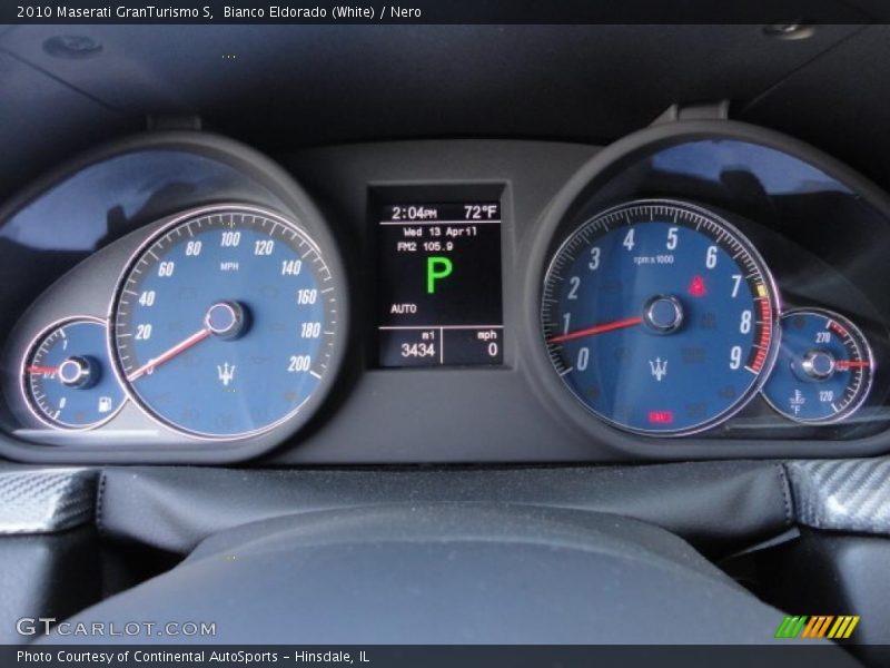  2010 GranTurismo S S Gauges