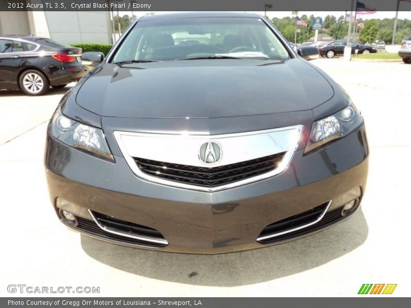 Crystal Black Pearl / Ebony 2012 Acura TL 3.5
