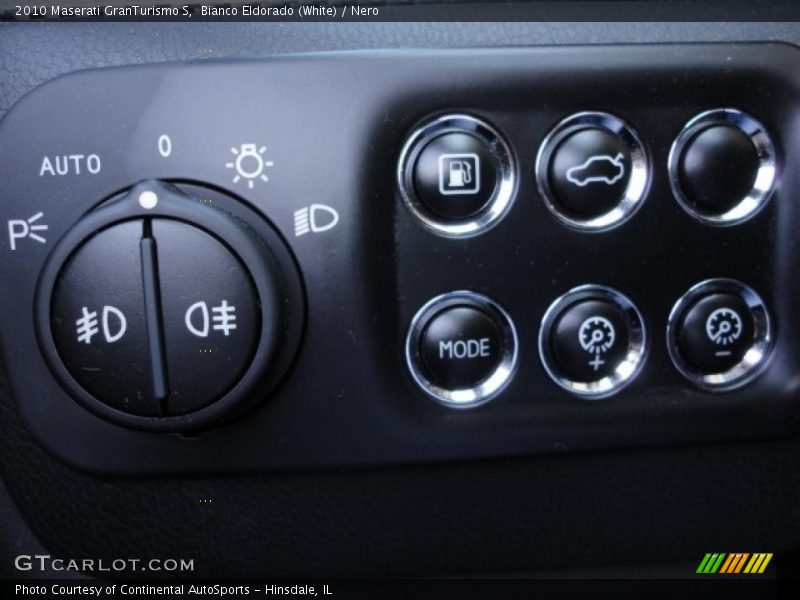 Controls of 2010 GranTurismo S