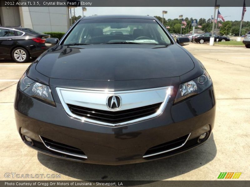 Crystal Black Pearl / Ebony 2012 Acura TL 3.5