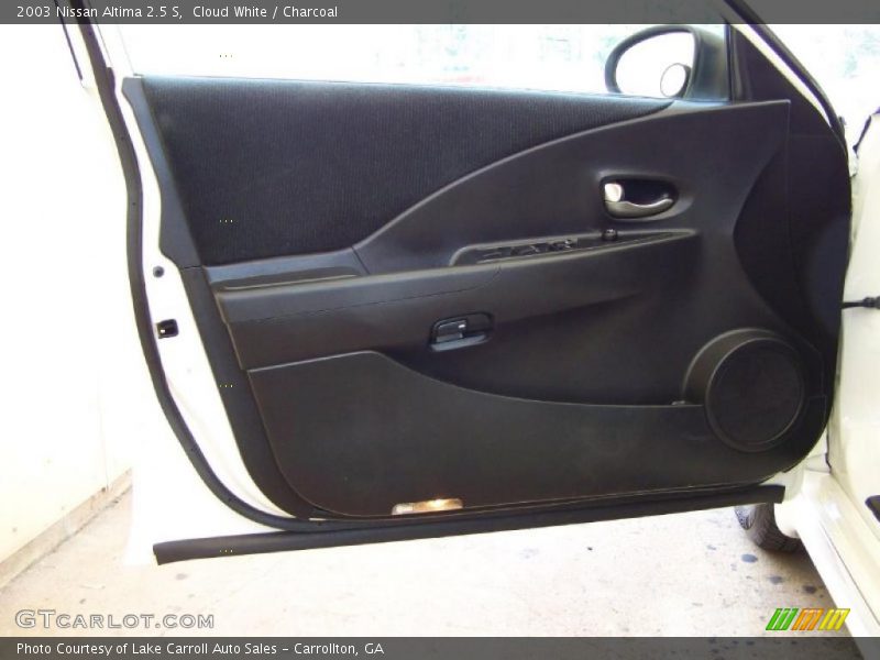 Cloud White / Charcoal 2003 Nissan Altima 2.5 S