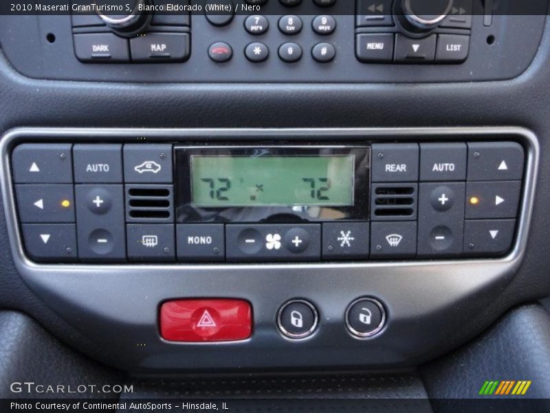 Controls of 2010 GranTurismo S