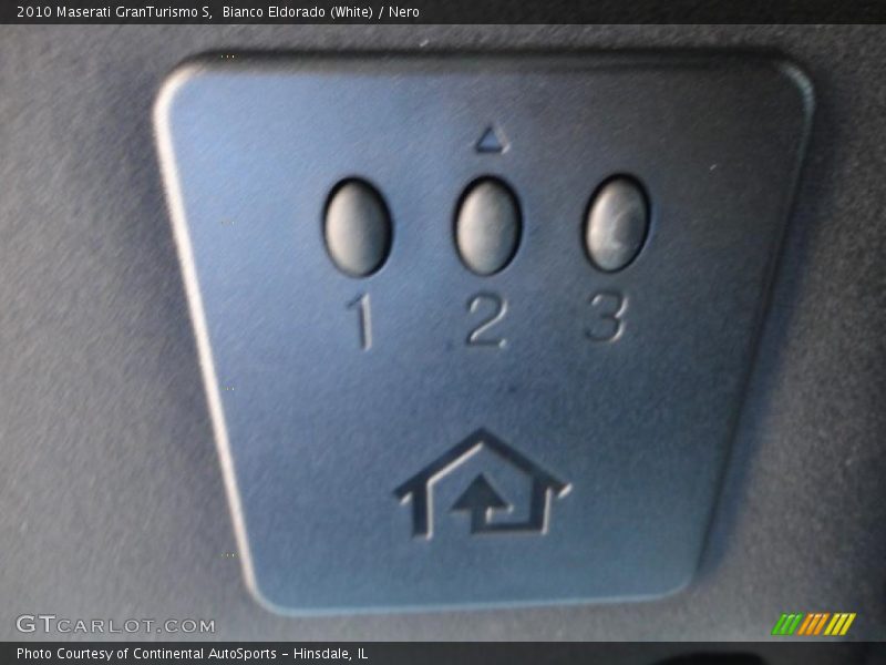 Controls of 2010 GranTurismo S