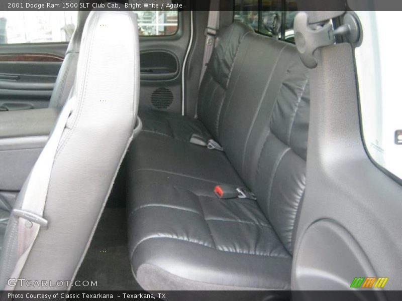Bright White / Agate 2001 Dodge Ram 1500 SLT Club Cab