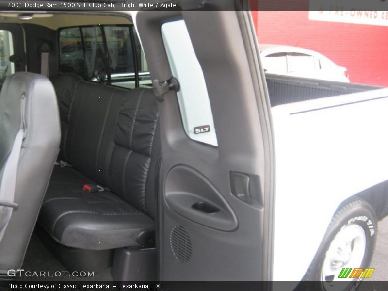 Bright White / Agate 2001 Dodge Ram 1500 SLT Club Cab