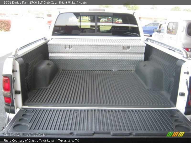 Bright White / Agate 2001 Dodge Ram 1500 SLT Club Cab