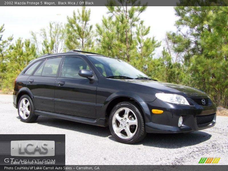 Black Mica / Off Black 2002 Mazda Protege 5 Wagon