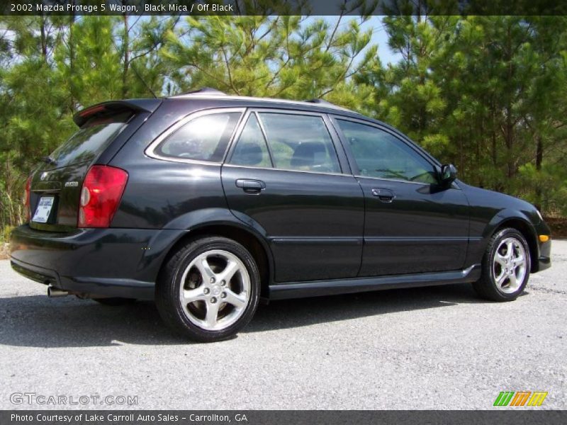 Black Mica / Off Black 2002 Mazda Protege 5 Wagon