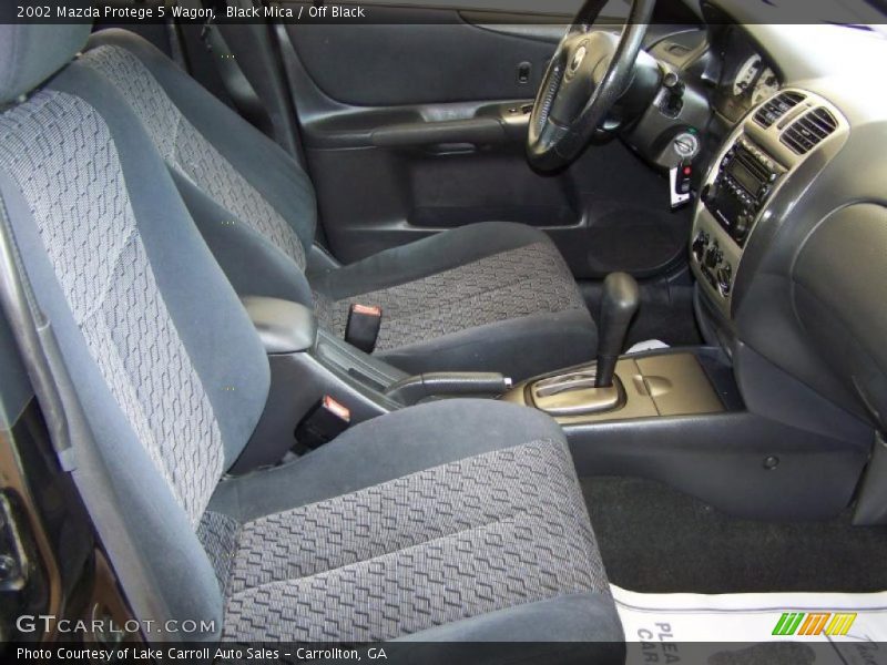  2002 Protege 5 Wagon Off Black Interior