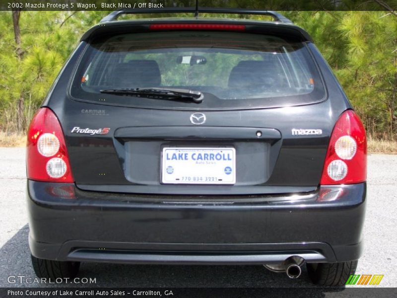 Black Mica / Off Black 2002 Mazda Protege 5 Wagon