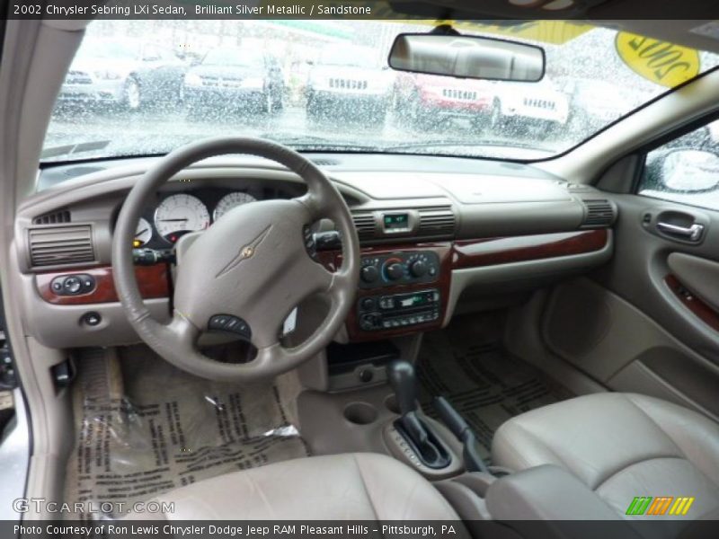 Sandstone Interior - 2002 Sebring LXi Sedan 