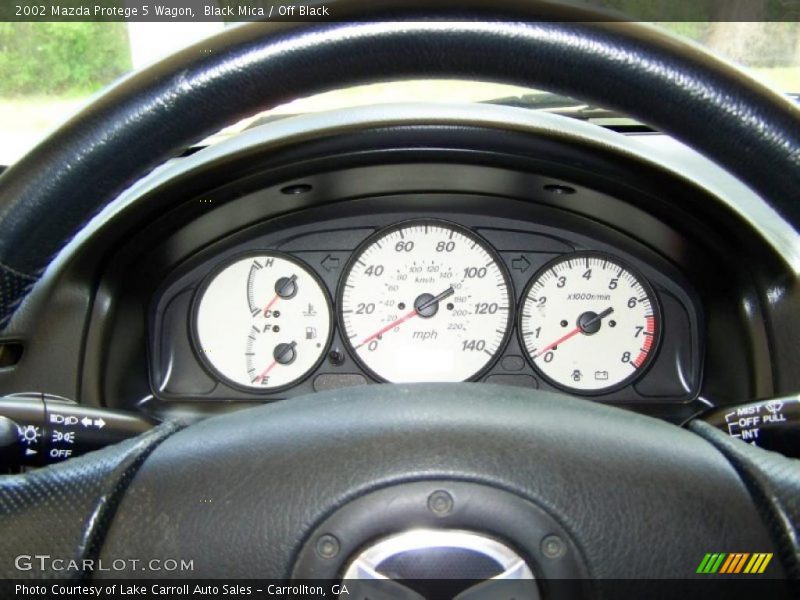 Black Mica / Off Black 2002 Mazda Protege 5 Wagon