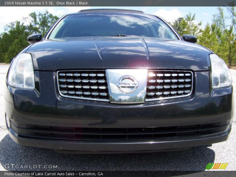 Onyx Black / Black 2004 Nissan Maxima 3.5 SE