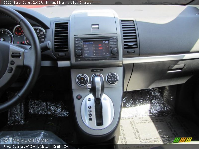 Brilliant Silver Metallic / Charcoal 2011 Nissan Sentra 2.0 SR