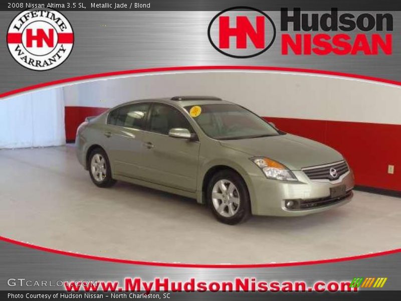 Metallic Jade / Blond 2008 Nissan Altima 3.5 SL