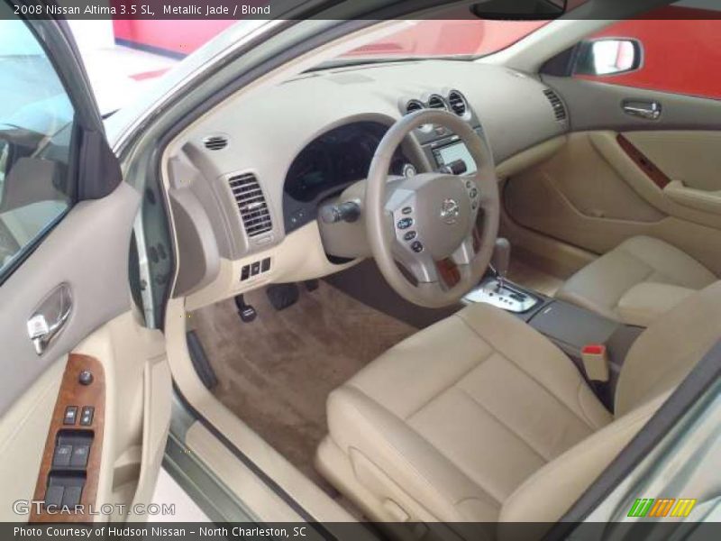 Metallic Jade / Blond 2008 Nissan Altima 3.5 SL