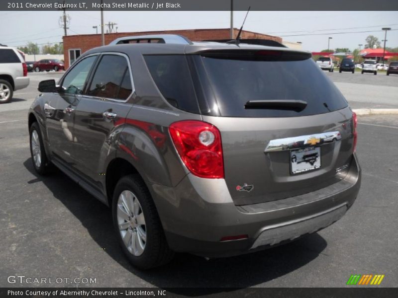 Mocha Steel Metallic / Jet Black 2011 Chevrolet Equinox LT