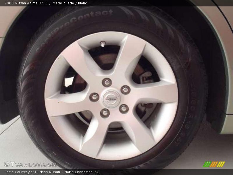 Metallic Jade / Blond 2008 Nissan Altima 3.5 SL