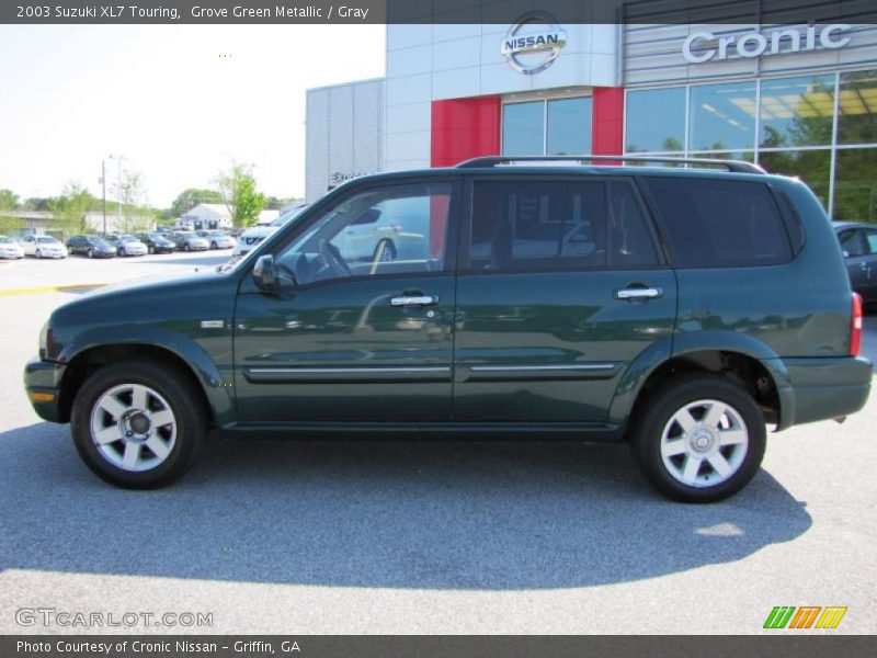 Grove Green Metallic / Gray 2003 Suzuki XL7 Touring