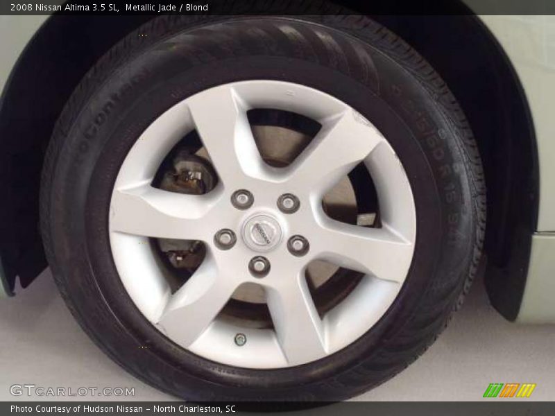 Metallic Jade / Blond 2008 Nissan Altima 3.5 SL