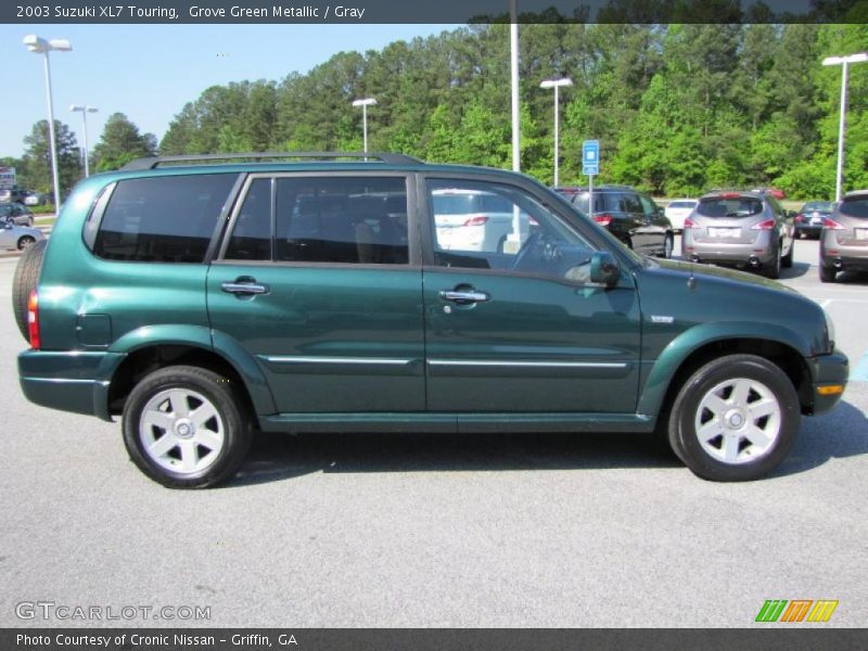 Grove Green Metallic / Gray 2003 Suzuki XL7 Touring