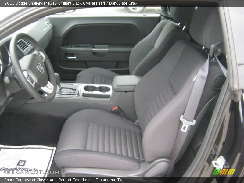 2011 Challenger R/T Dark Slate Gray Interior