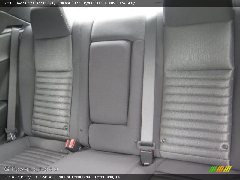 Brilliant Black Crystal Pearl / Dark Slate Gray 2011 Dodge Challenger R/T