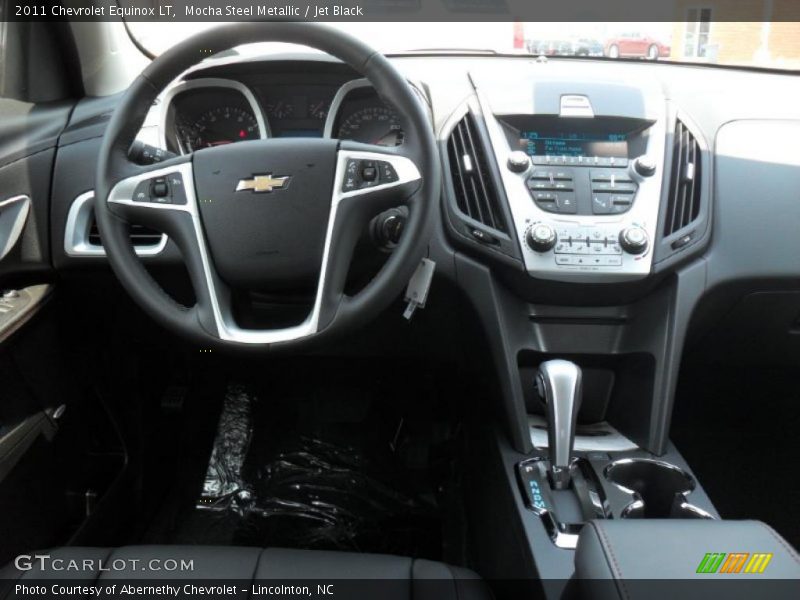 Mocha Steel Metallic / Jet Black 2011 Chevrolet Equinox LT