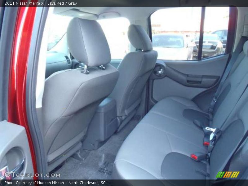 Lava Red / Gray 2011 Nissan Xterra X