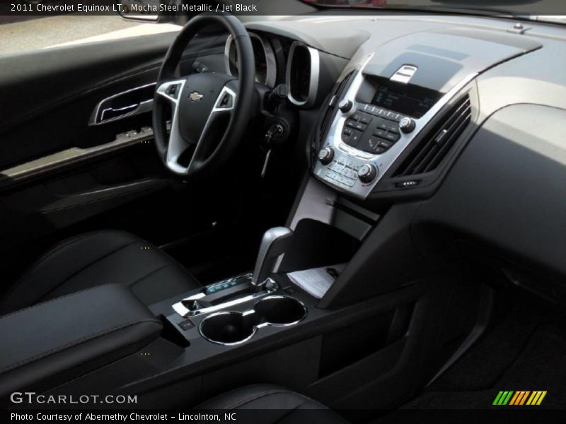 Mocha Steel Metallic / Jet Black 2011 Chevrolet Equinox LT