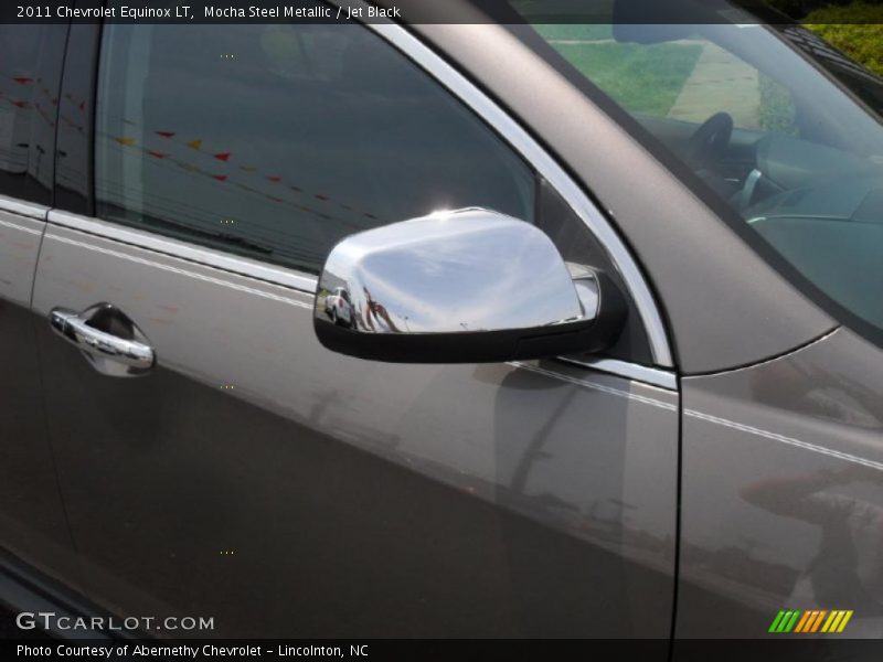 Mocha Steel Metallic / Jet Black 2011 Chevrolet Equinox LT