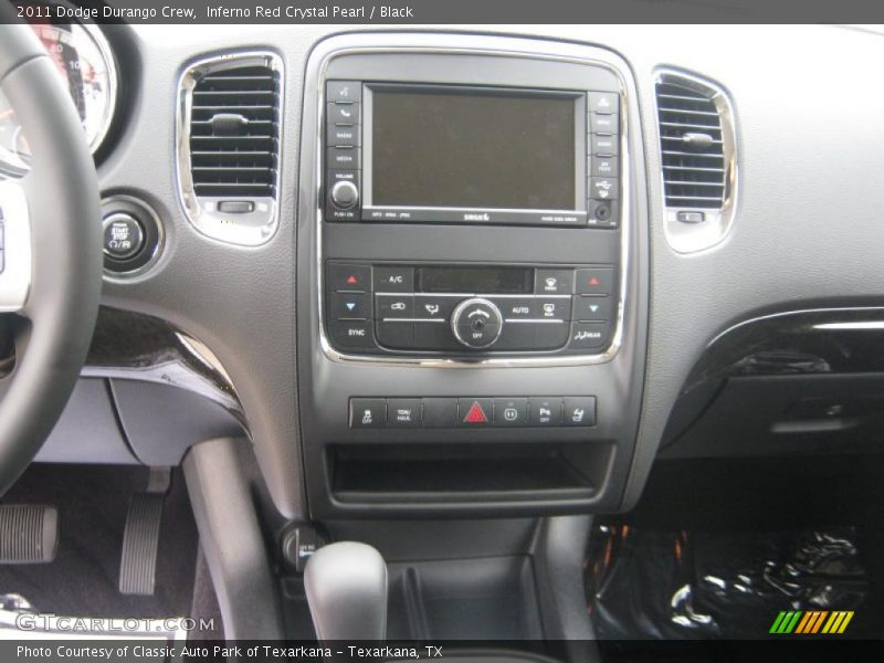 Controls of 2011 Durango Crew