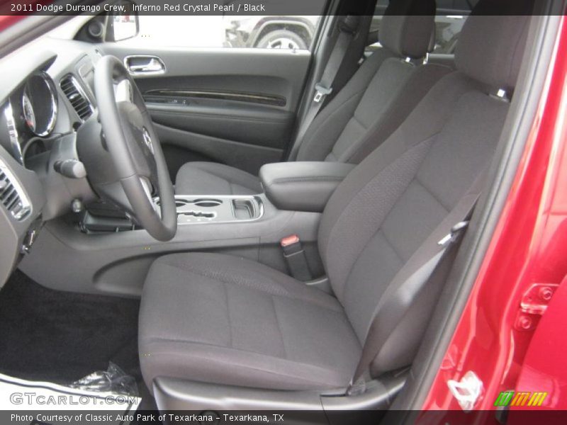  2011 Durango Crew Black Interior